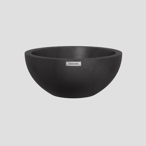 Earth Basalt Barcelona 500 Bowl Planter