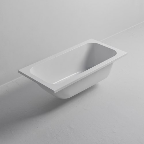 Gloss White Endura Acrylic Lineare 1500 Drop In Bath