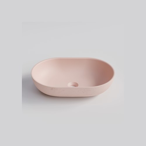 Pink Cove 530 Oval Concrete Basin