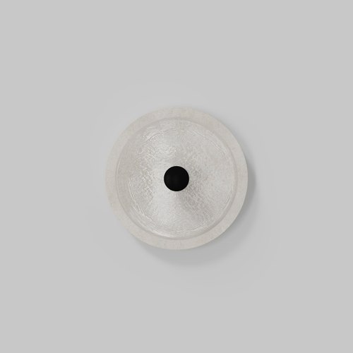 Matte Black Coral Stone Wall Light