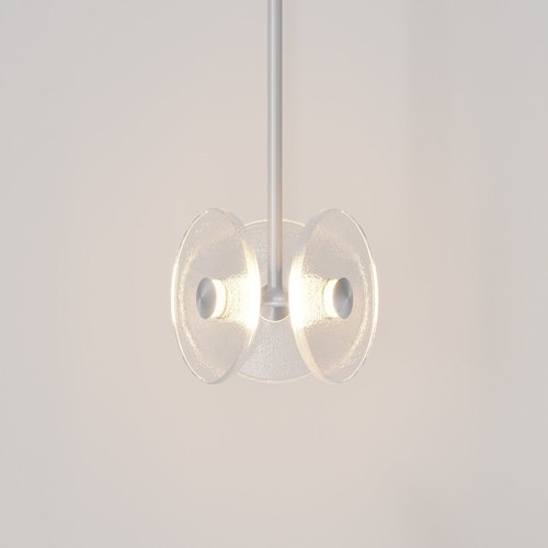 Steel Coral Trio Drop Pendant Light