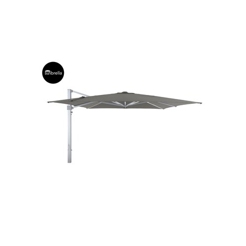 Taupe  Agave 4m Square Cantilever Umbrella with Sunbrella Fabric