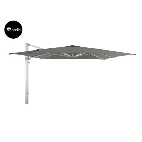 Taupe  Agave 4m Square Cantilever Umbrella with Sunbrella Fabric