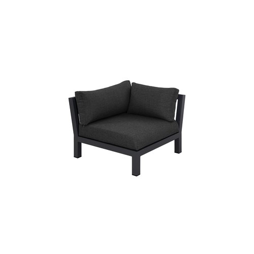 Grey Newport Aluminium Outdoor Corner Chair