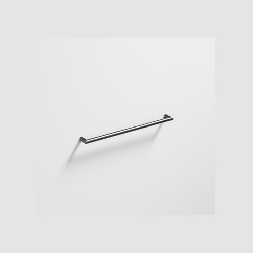 Gunmetal Arc Horizontal Heated Towel Rail 832mm
