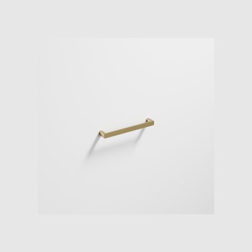 Brushed Brass Lineare 475 Horizontal Heated Towel Rail