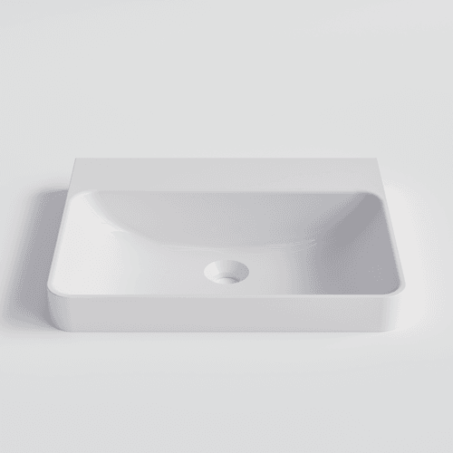 Gloss White Code Lineare 530 Villastone Vanity Basin