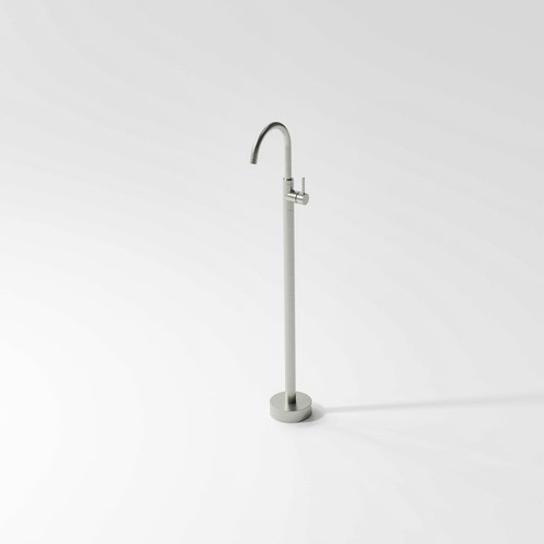 Brushed Nickel Versa Floorstanding Bath Filler with Mixer
