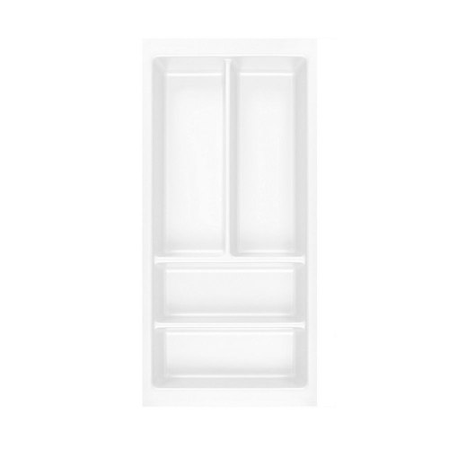 White Plastika Minima Cutlery Trays