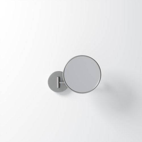Brushed Nickel Code Neo Makeup Mirror - 6 Colours