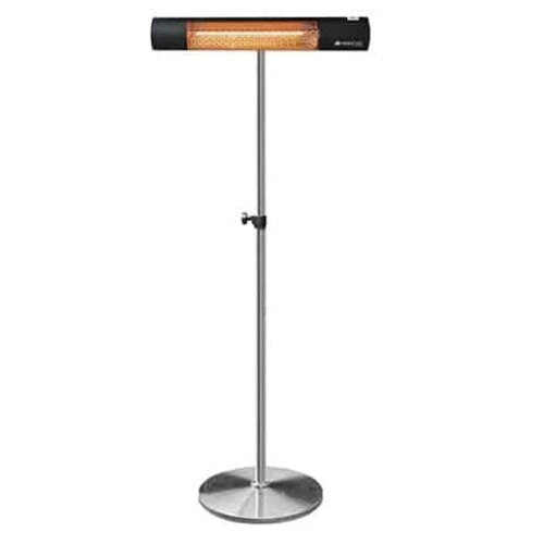 Black - 1000 Watts California 2000 Watt Heater and Stand Combination