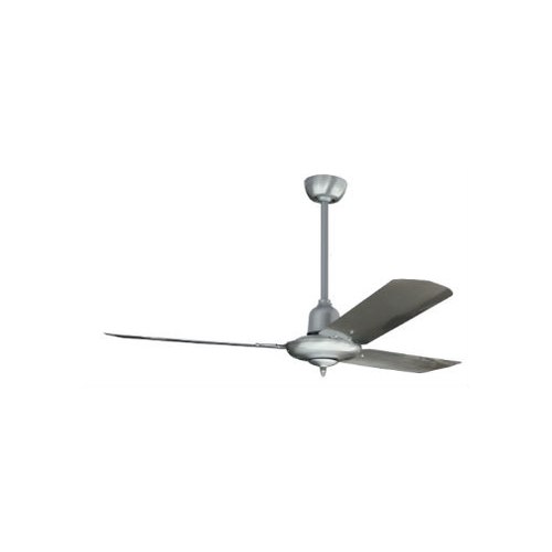Aluminium Colonial Brushed Al With Extension Pole AC Motor Fan