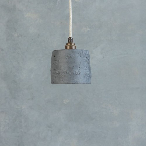 Charcoal Small Myrtle Pendant