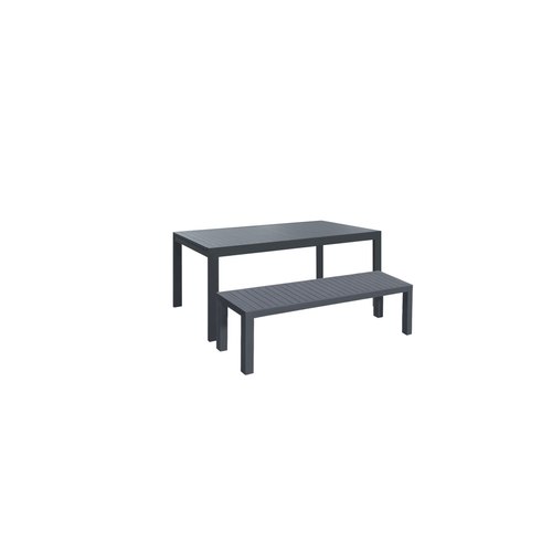 Dark Grey Cumulus Patio Extension Dining Set-2PCS