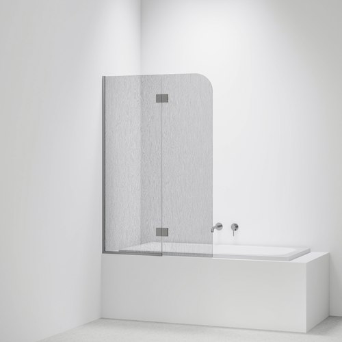 Chrome Code Allure Bath Screen Range | 550 + 450W