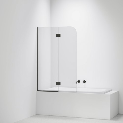 Gunmetal Code Super Clear Bath Screen Range | 550 + 450W