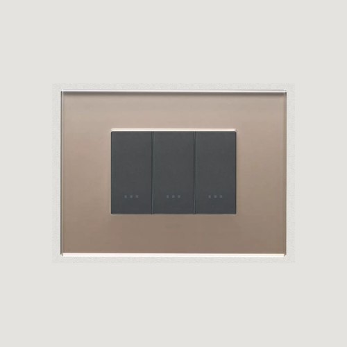 Opal Brown Vimar Eikon Exe Light Switches | Premium Materials