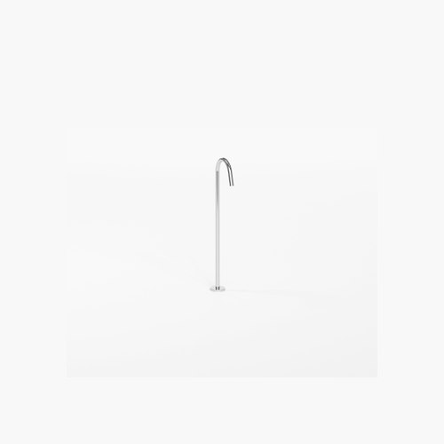 Chrome Code Nature Floorstanding Bath Filler