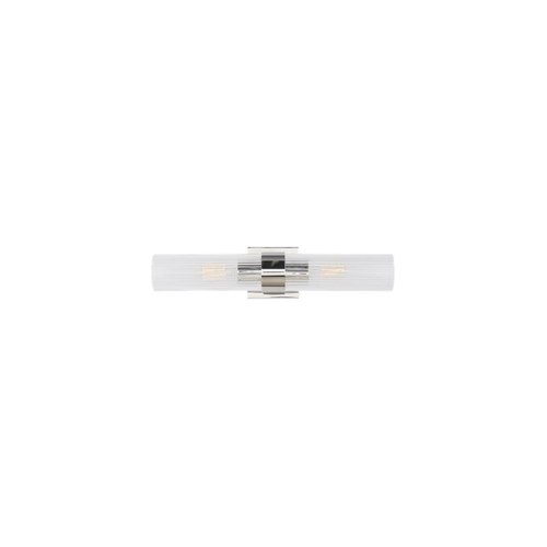 Polished Nickel CM Geneva 2L Wall Sconce