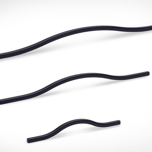 Dull Black Capri Bow Handle