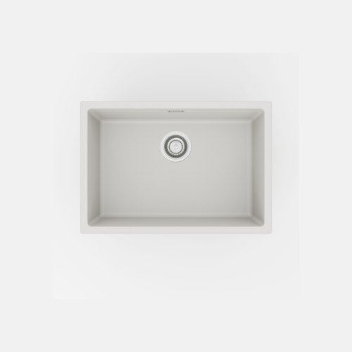 White Aura 600x400 Granite Sink