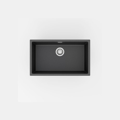 Black Aura 700x400 Granite Sink