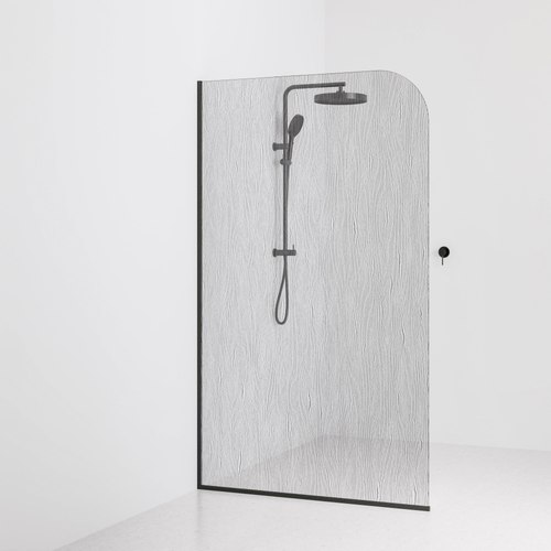 Gunmetal Code Allure Shower Screen Glass Range | 1200mm