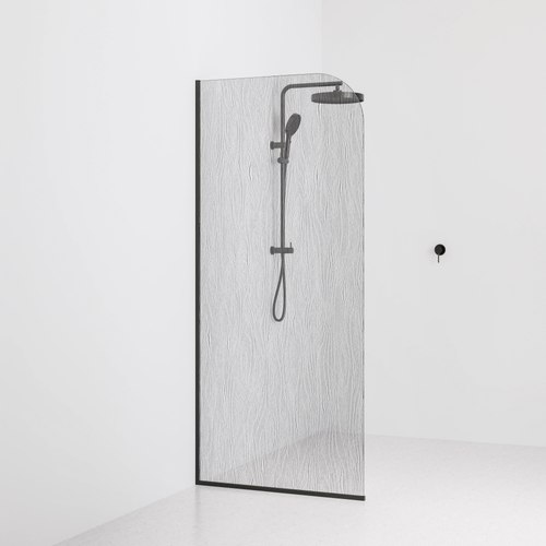 Gunmetal Code Allure Shower Screen Glass Range | 900mm