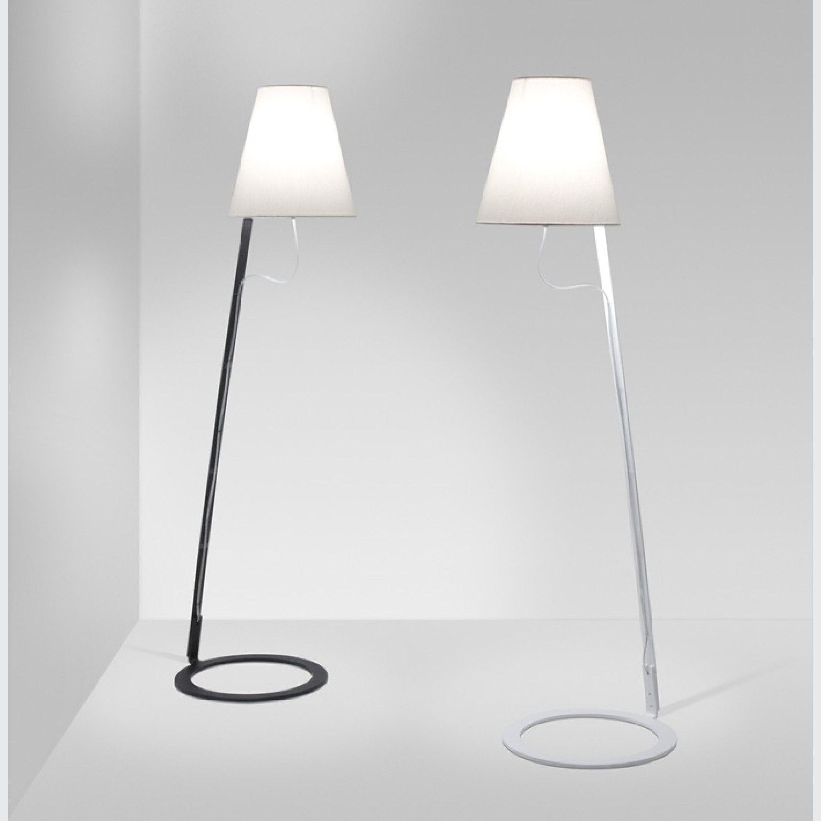 Petite arc deals metal floor lamp