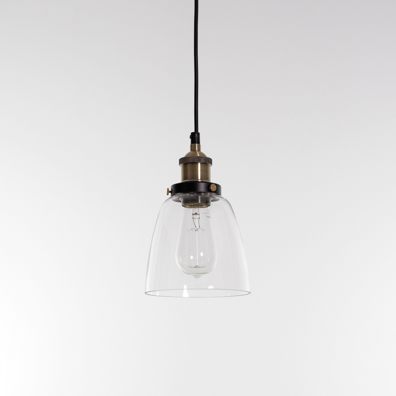 Lucy Glass Pendant Light Brass ArchiPro AU