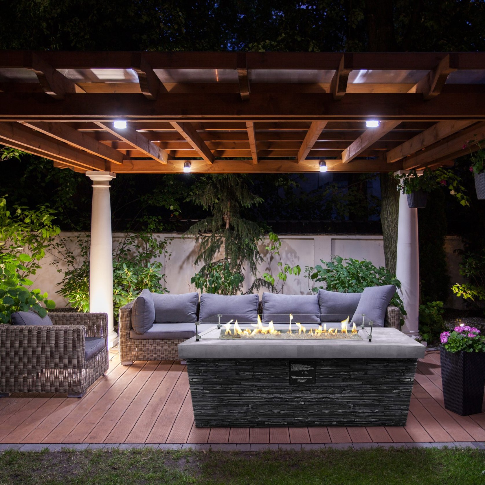 Jetmaster Horizon Island Outdoor Fireplace | ArchiPro AU