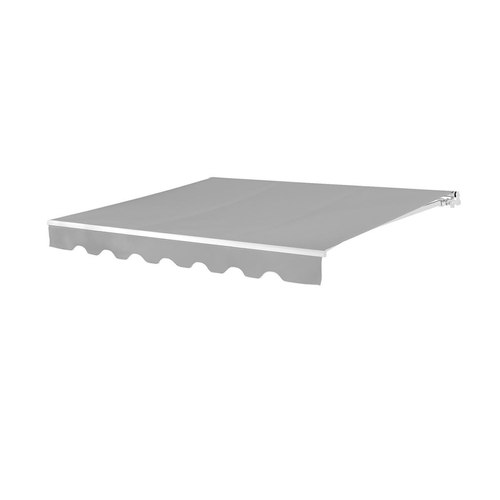 Light Grey Fuji Manual Retractable Awning(valance removable)