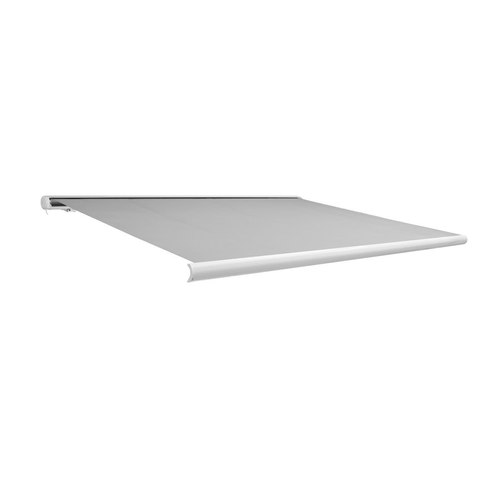 Light Grey Rainier Full Cassette Motorised Retractable Awning