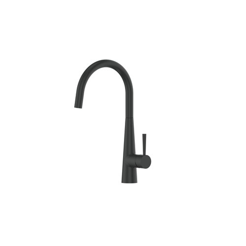 PVD Matte Black Galiano Slimline Sink Mixer