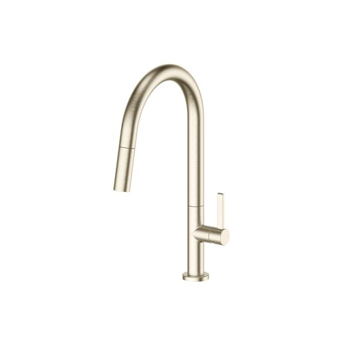 PVD Brushed Nickel Luxe Pull-Down Mixer
