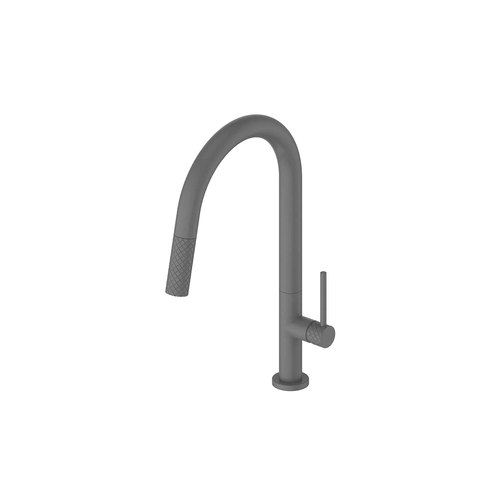 PVD Gunmetal Textura Pulldown Sink Mixer