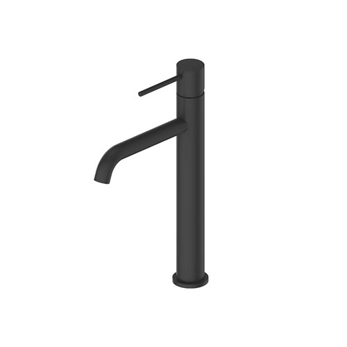 PVD Matte Black Gisele Tower Basin Mixer