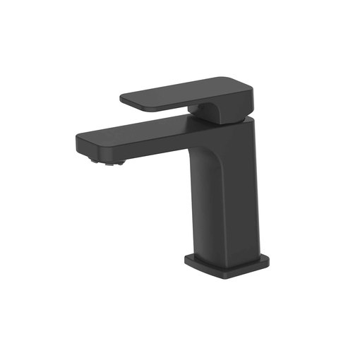 PVD Matte Black Swept Basin Mixer