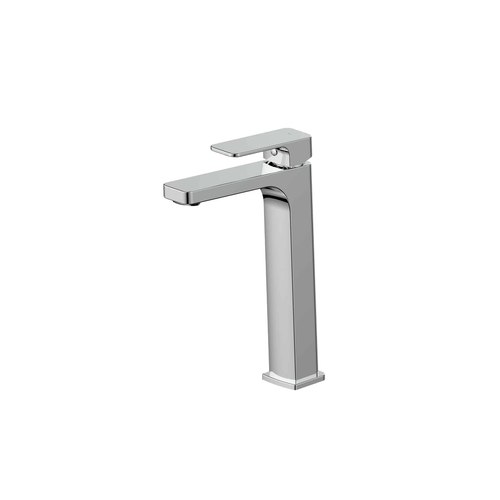 Chrome Swept Tower Basin Mixer