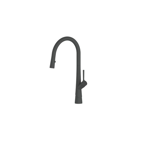PVD Gunmetal Lustro II Pull-Down Sink Mixer