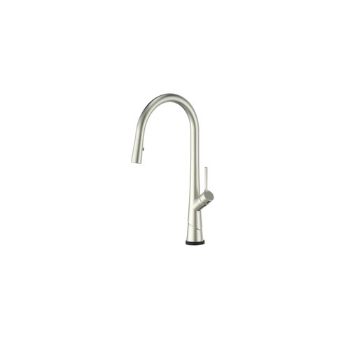 PVD Brushed Nickel Lustro Kontact Pull-Down Sink Mixer