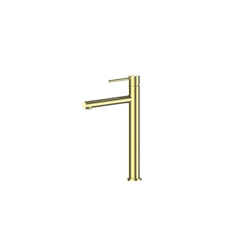 PVD Brushed Brass Mika Tower Basin Mixer