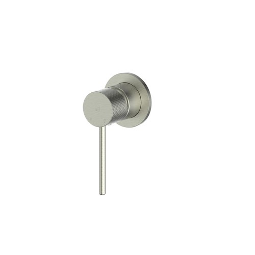 PVD Brushed Nickel Mika Shower Mixer  With Mini Plate