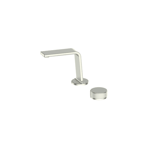 PVD Brushed Nickel Venza Two hole Deck mounted Basin Mixer