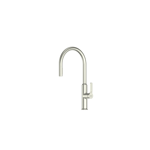 PVD Brushed Nickel Craft Pulldown Kitchen Mixer with Kitchen Spout