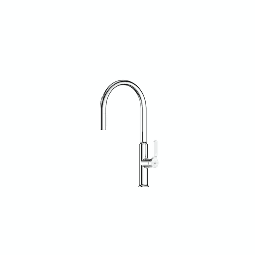 Chrome Craft Pulldown Kitchen Mixer with Kitchen Spout