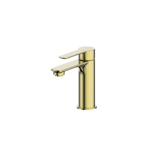 PVD Brushed Brass Astro II Basin Mixer