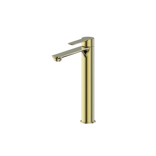 PVD Brushed Brass Astro II Tower Basin Mixer
