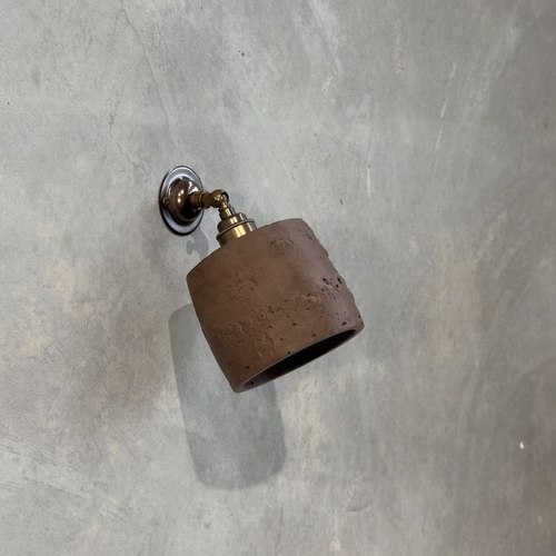 Cocoa Small Myrtle Wall Light with Knuckle