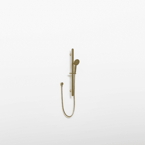 Brushed Brass Lineare Slide Shower